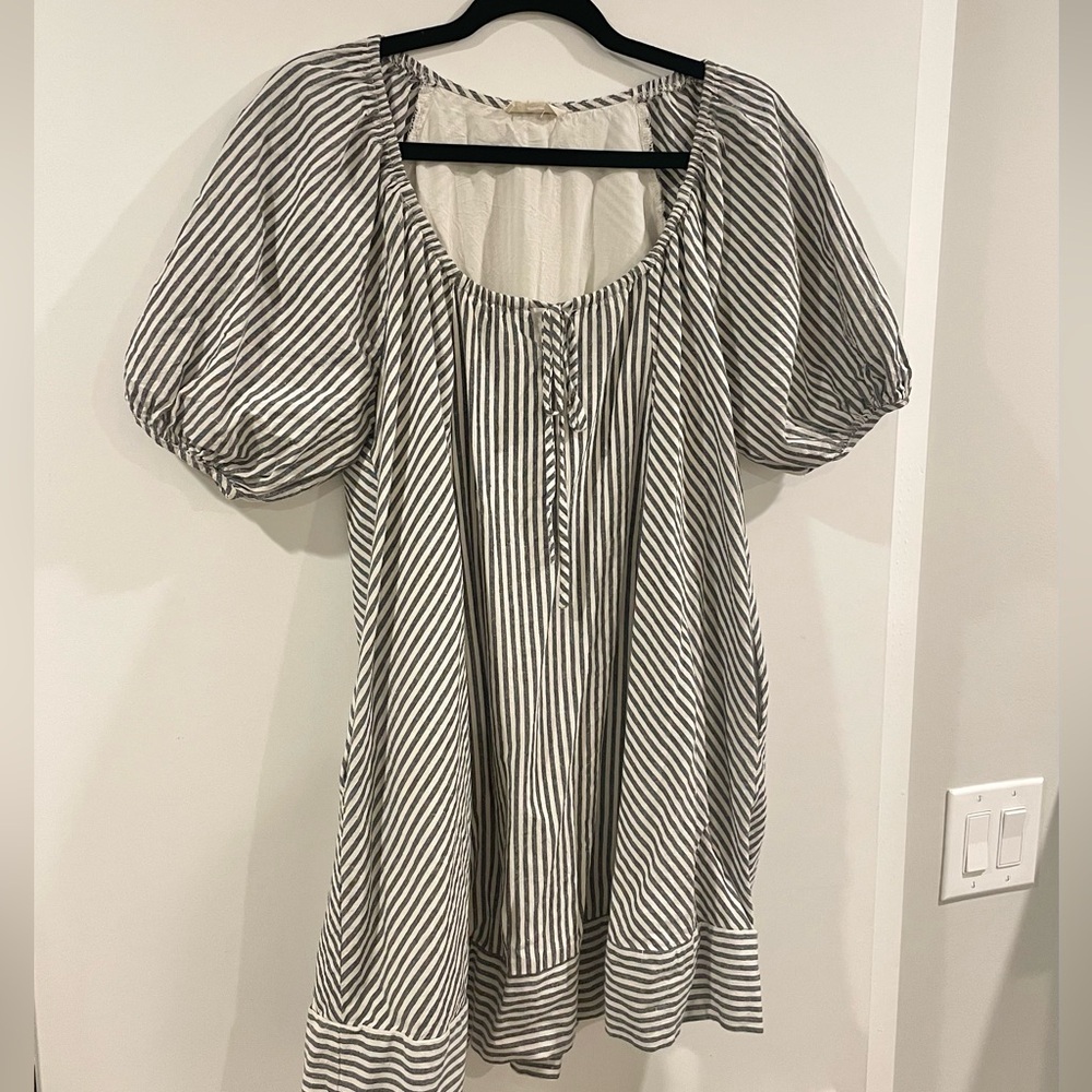 Striped sundress - S